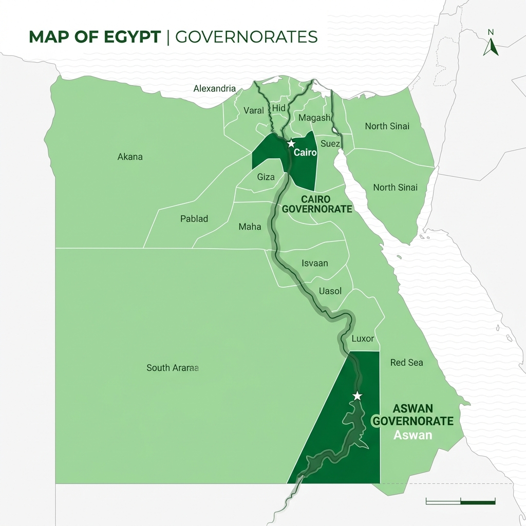 Egypt Map